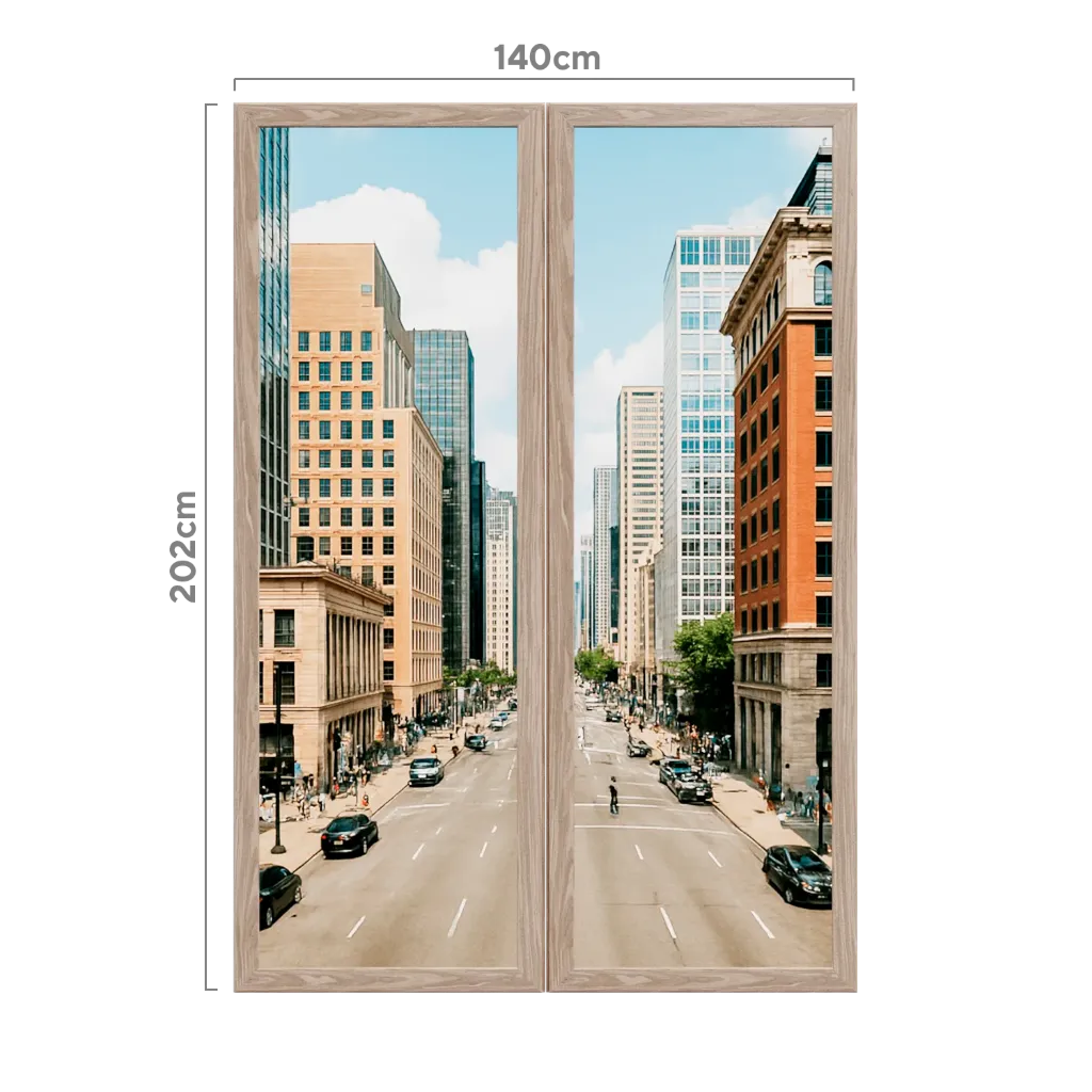 Doble Balconera con gráfica